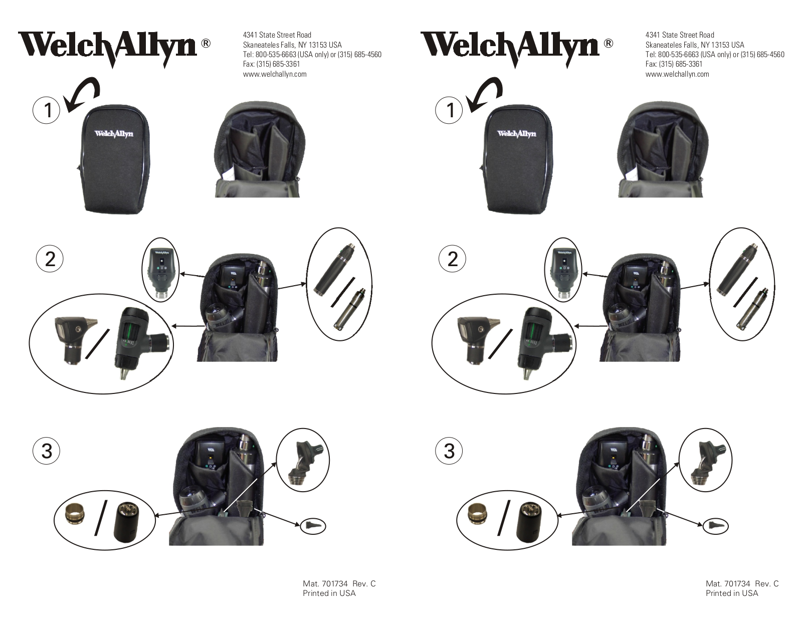 Welch Allyn 05215-M Quick Reference Guide