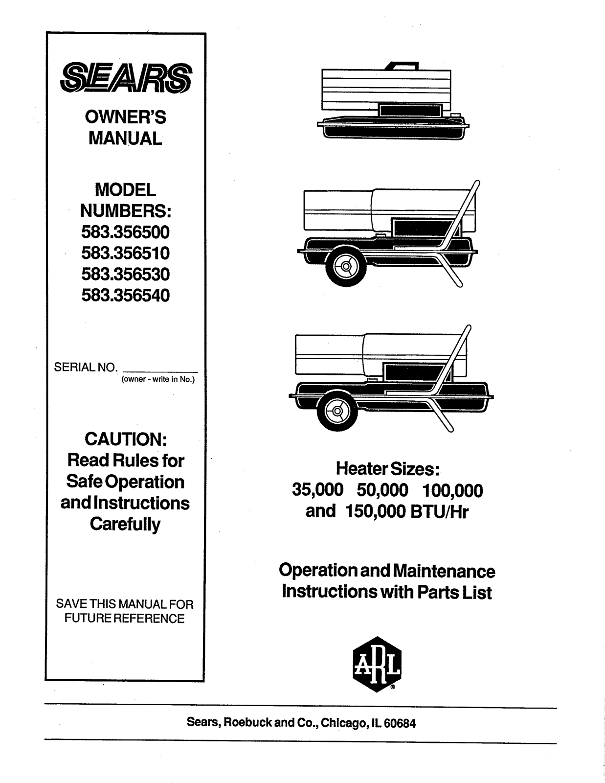 Desa Tech 356530, 356510, 356540 Owner's Manual