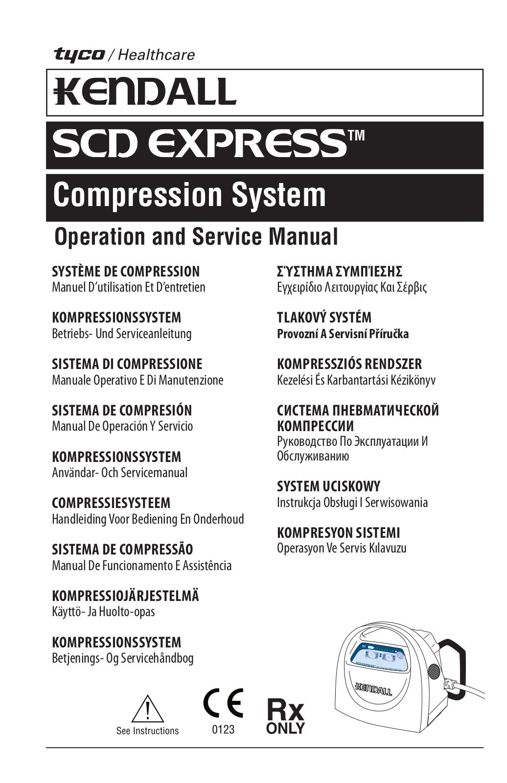 Tyco SCD EXPRESS User manual