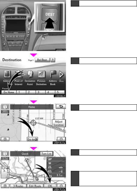 Lexus ES 350 Navigation Manual