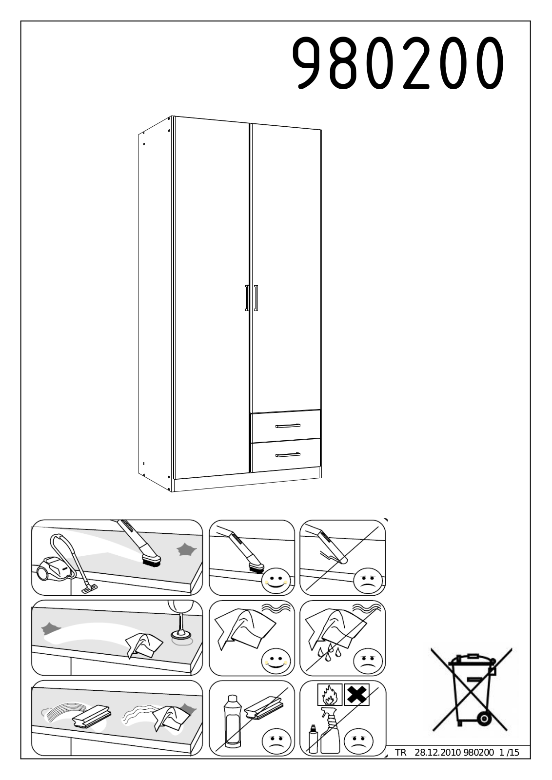 Wimex 980200 Assembly instructions