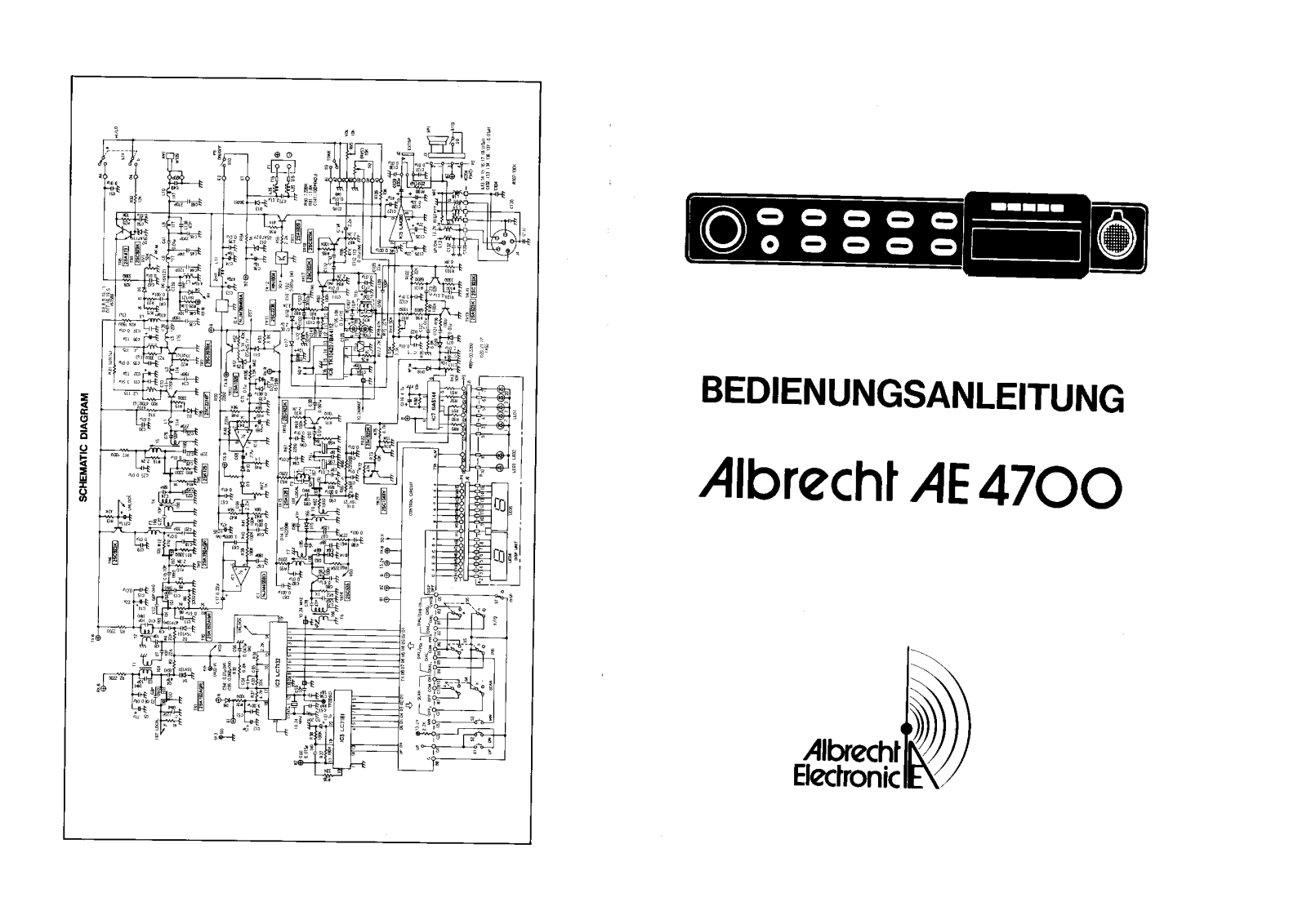 Albrecht AE4700 User Guide