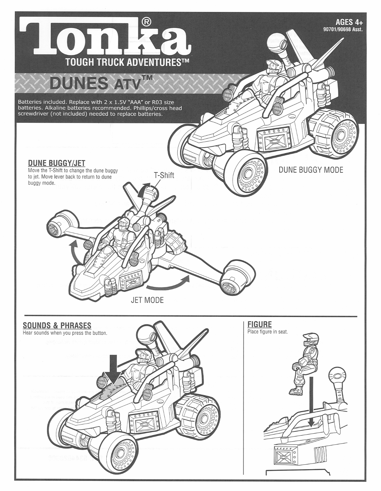 Tonka ATV User Manual