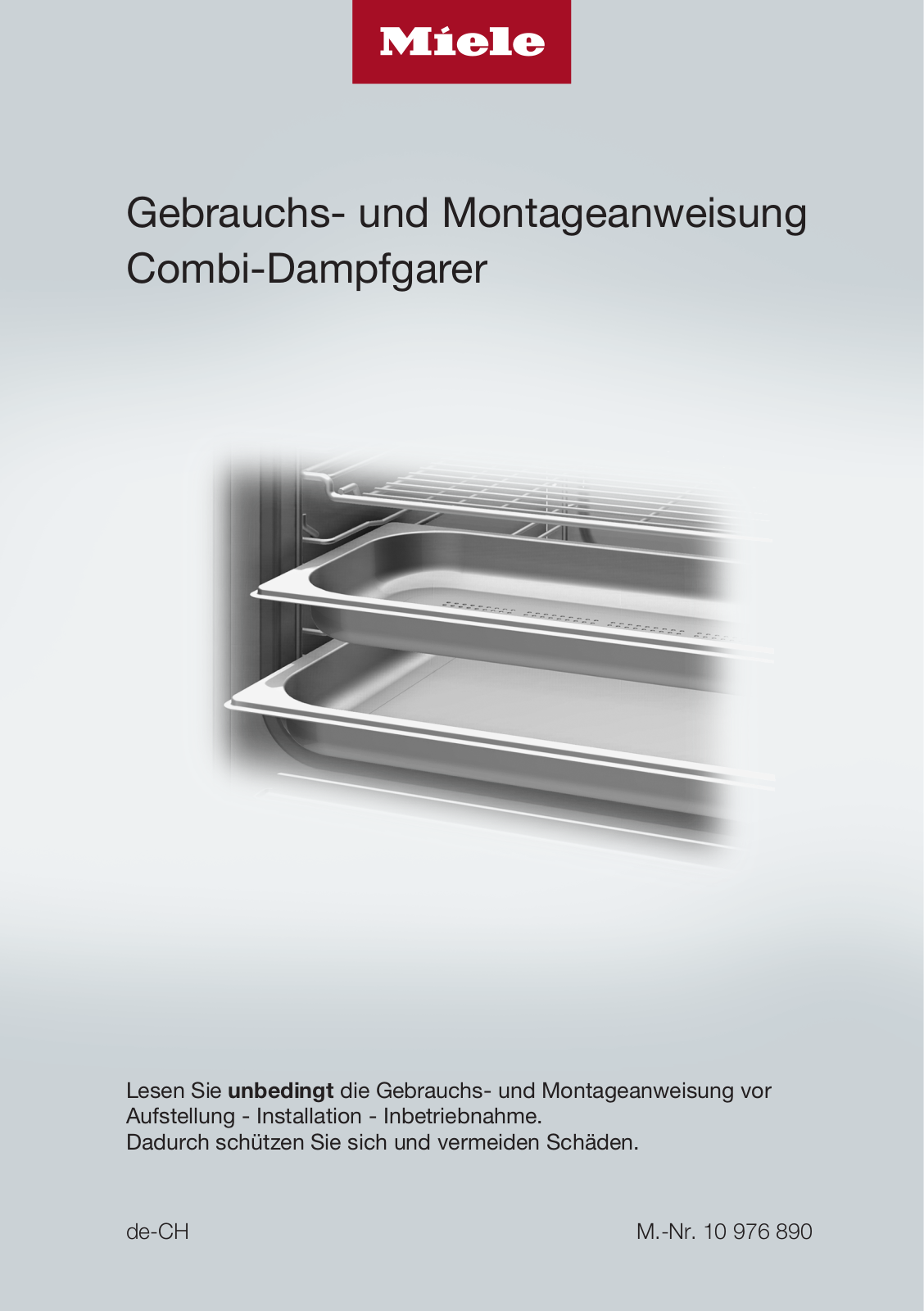 Miele DGC 7660, DGC 7660-55 assembly instructions - ManualMachine.com