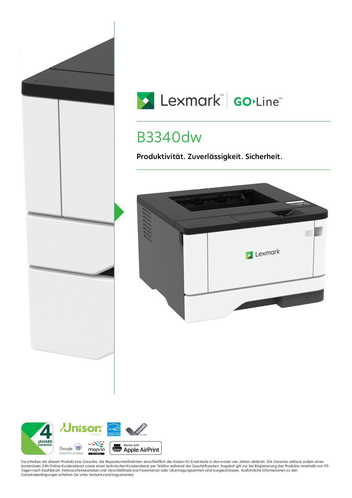 Lexmark B3340dw User Manual