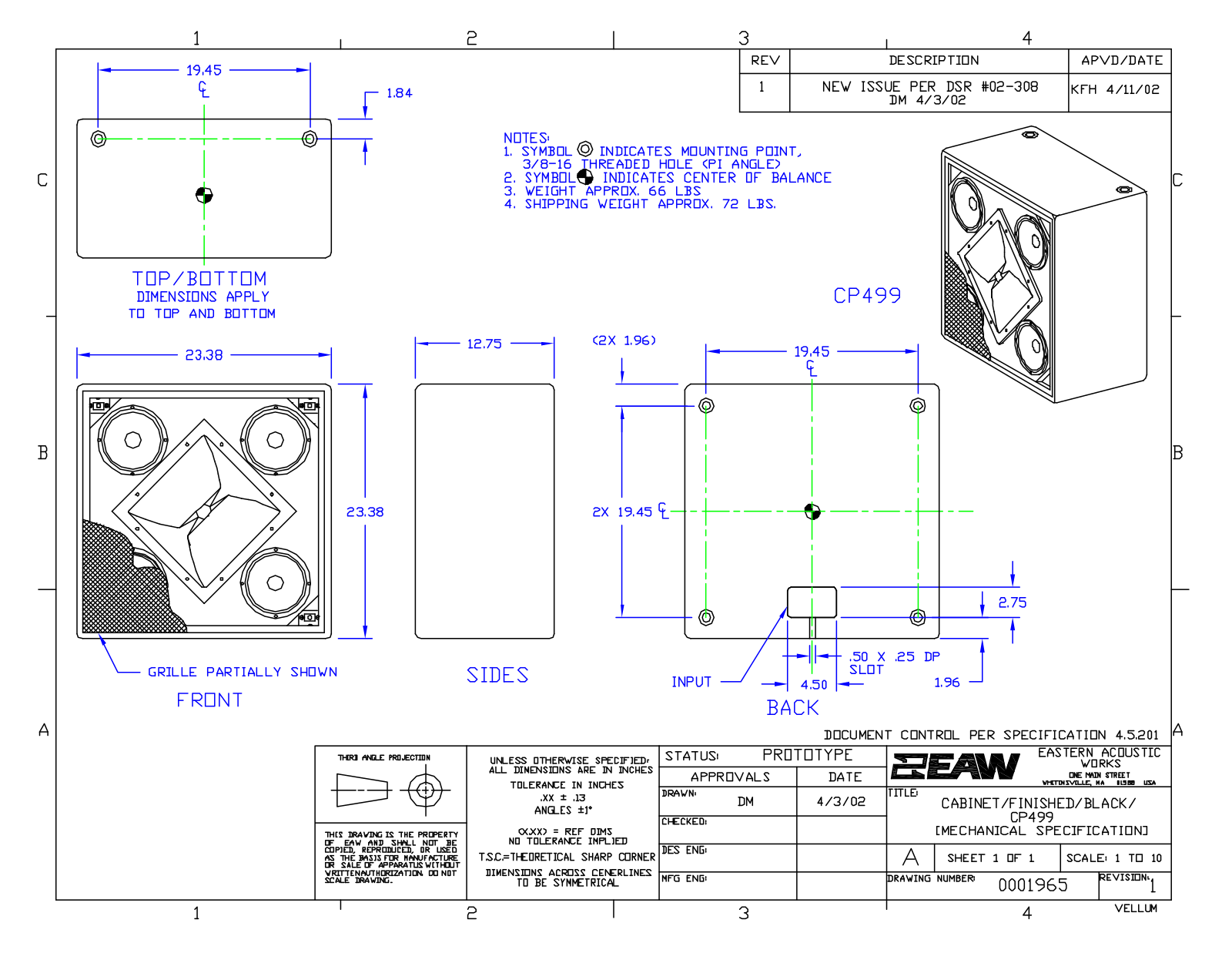 Panasonic CP499 Service Manual