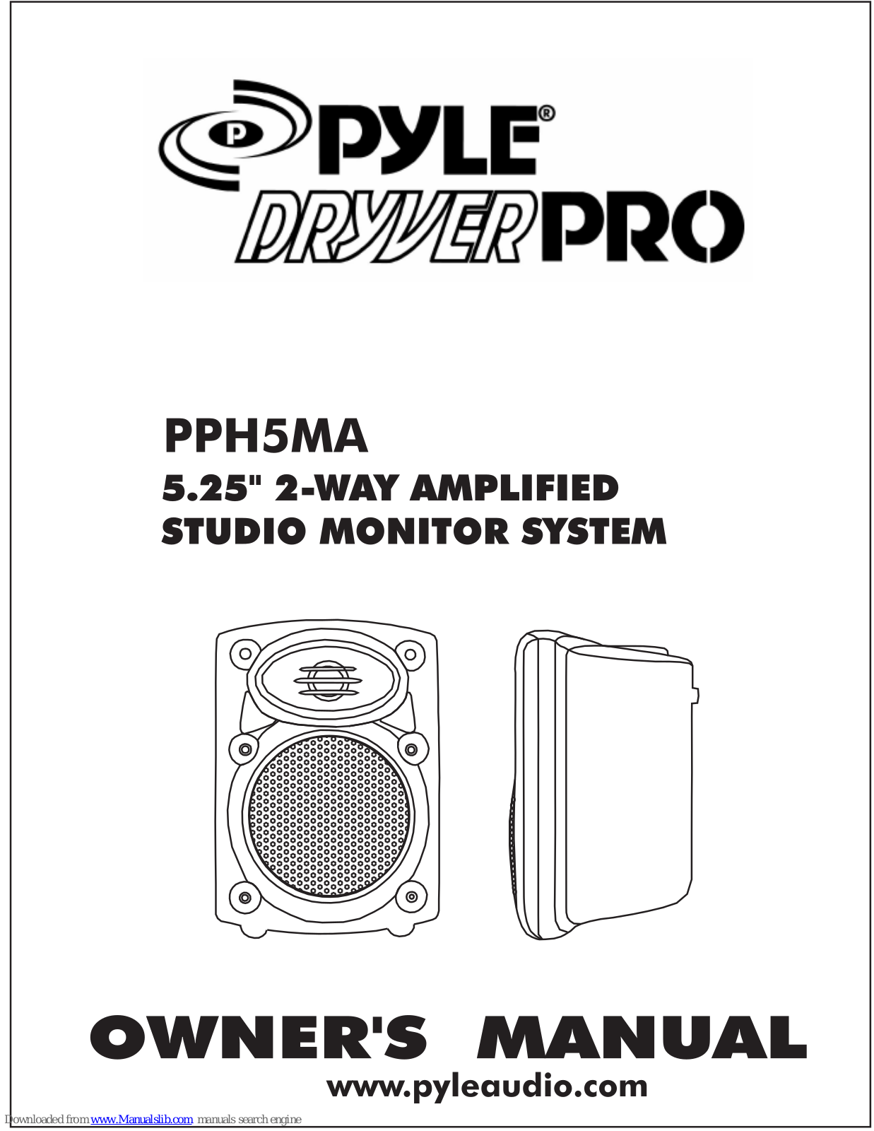 Pyle Pro PPH5MA Owner's Manual