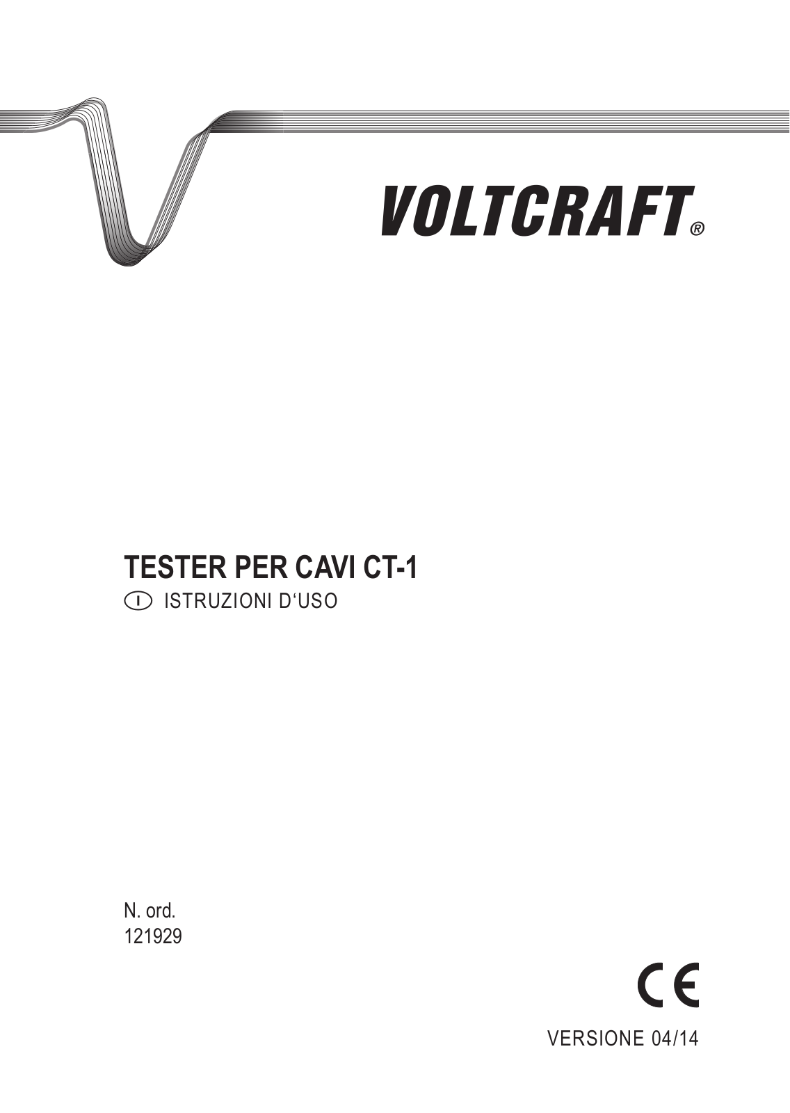 VOLTCRAFT CT-1 User guide