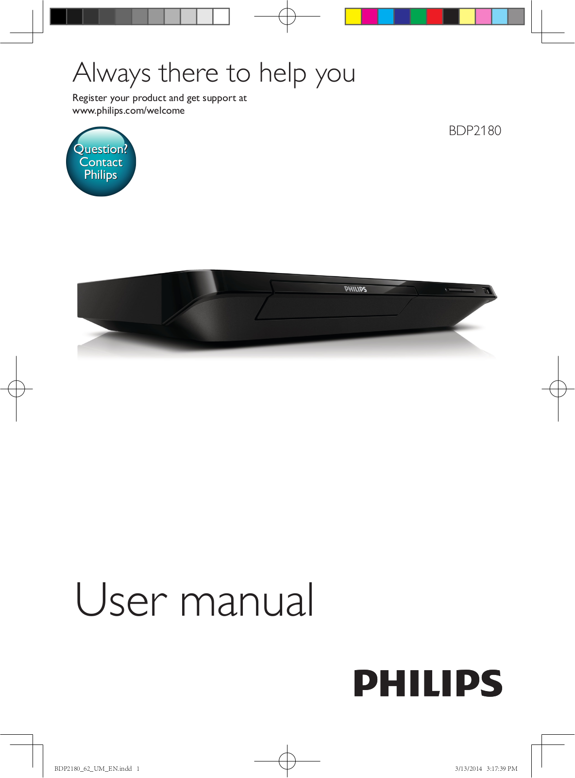 Philips BDP2180/62 user manual - ManualMachine.com