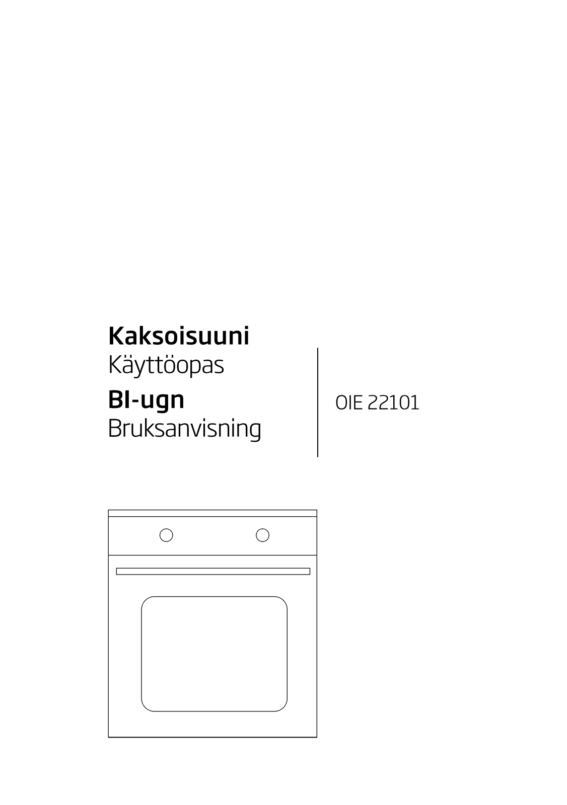 Beko OIE22101 User manual