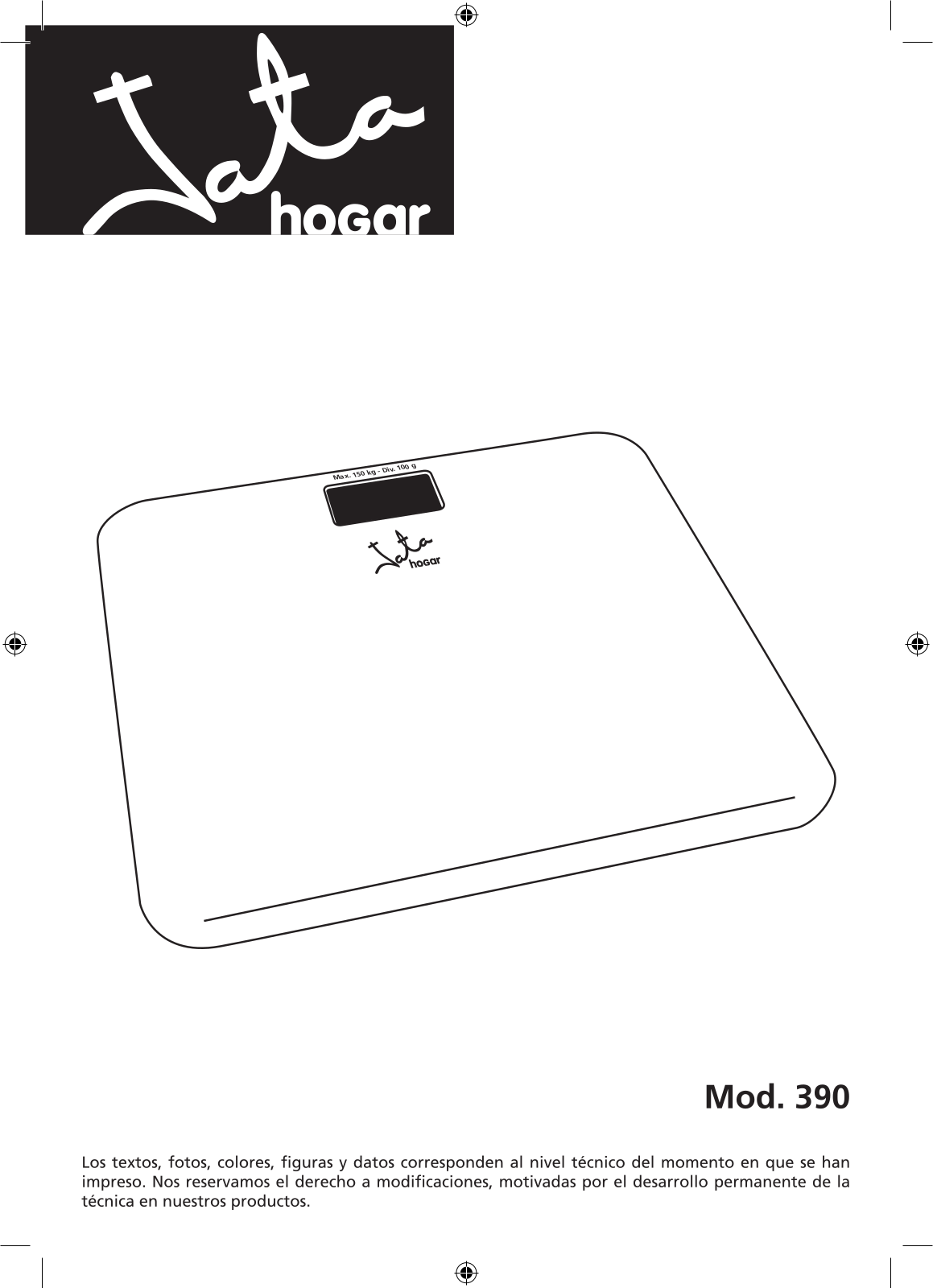 JATA 390 User Manual