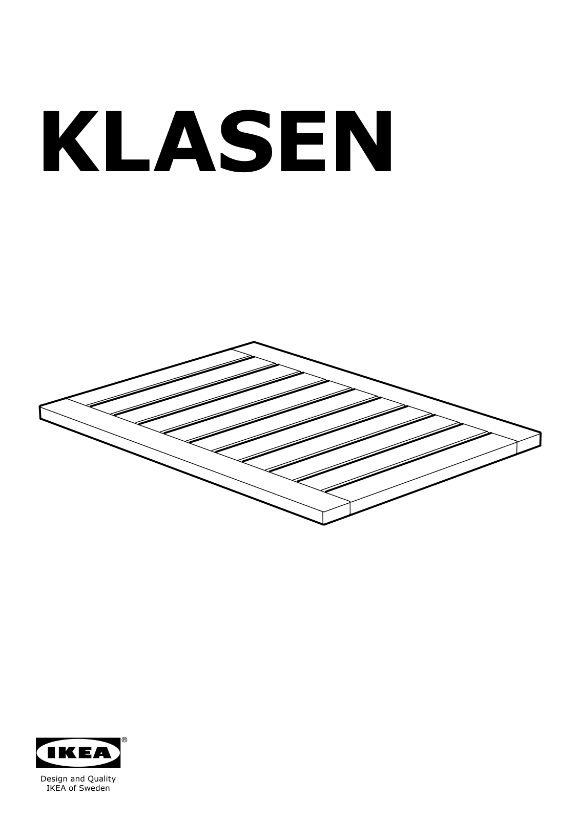 Ikea S49048406, S49088322, S69133390, S99129990, S29033415 Assembly instructions