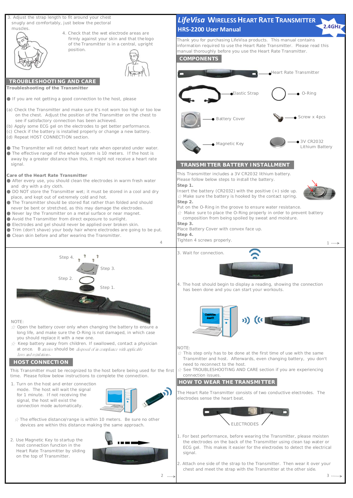 Biotronic Technology 48525332323030 Users manual