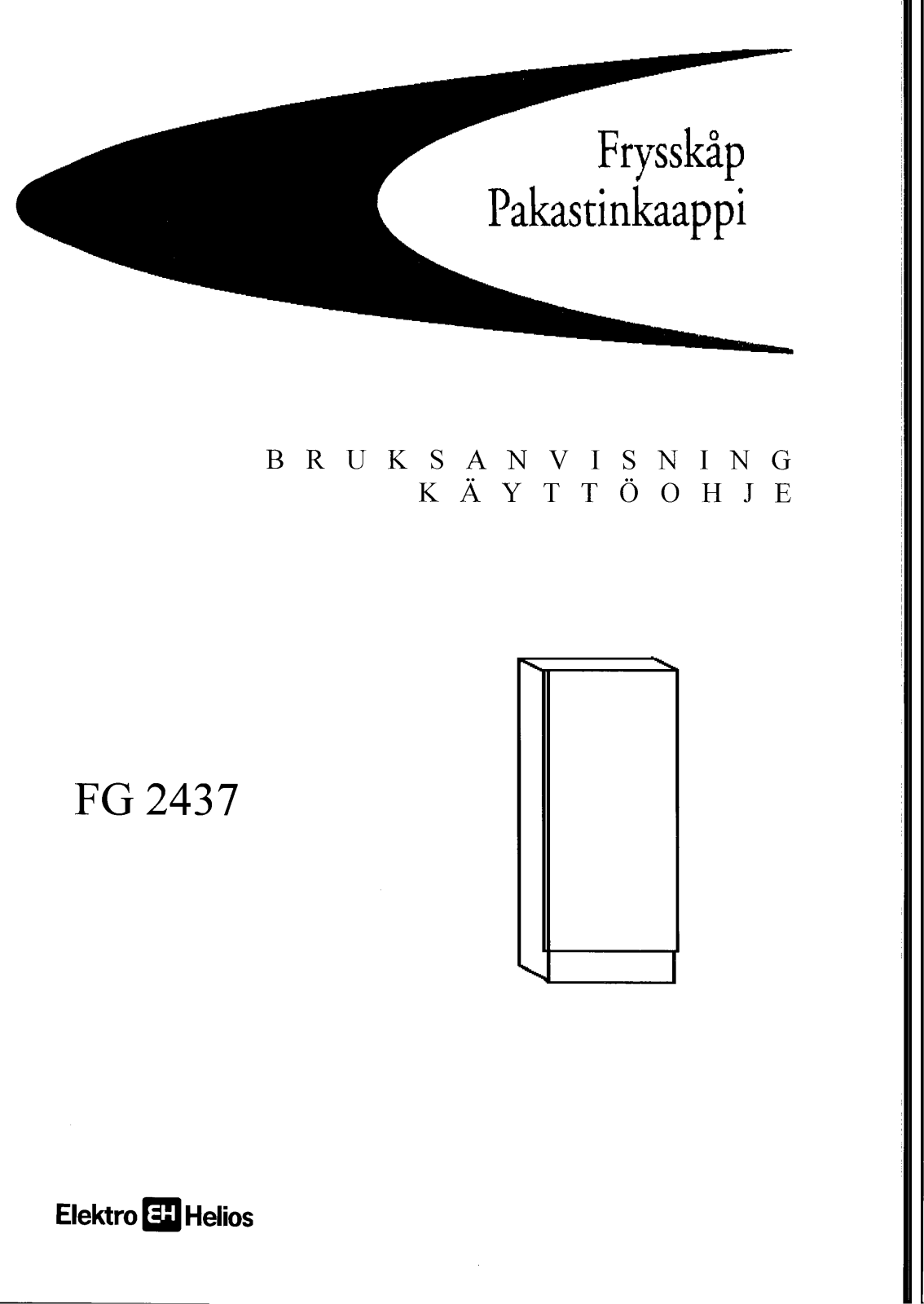 Elektro helios FG2437 User Manual