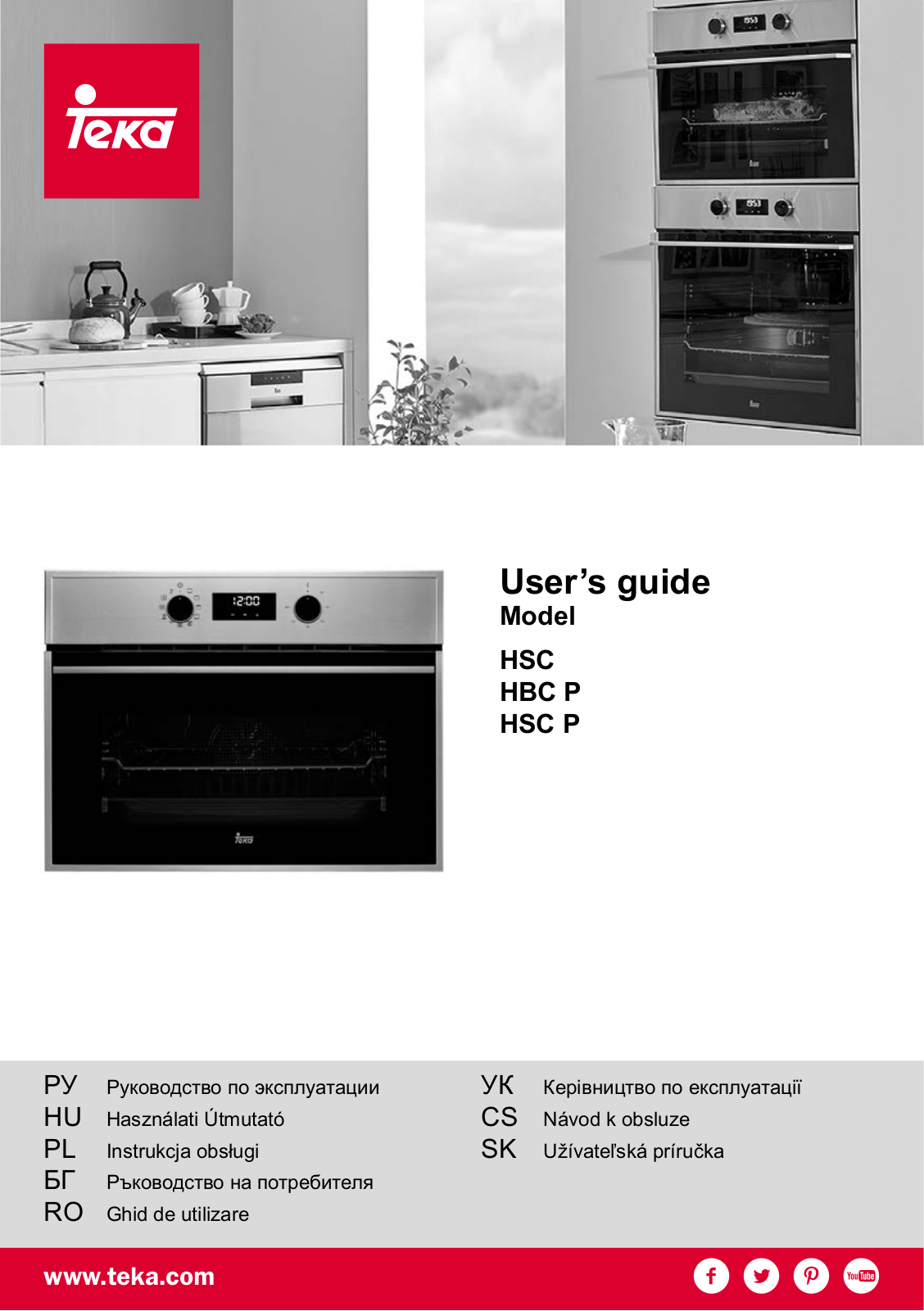 Teka HSC 635 SS User Manual