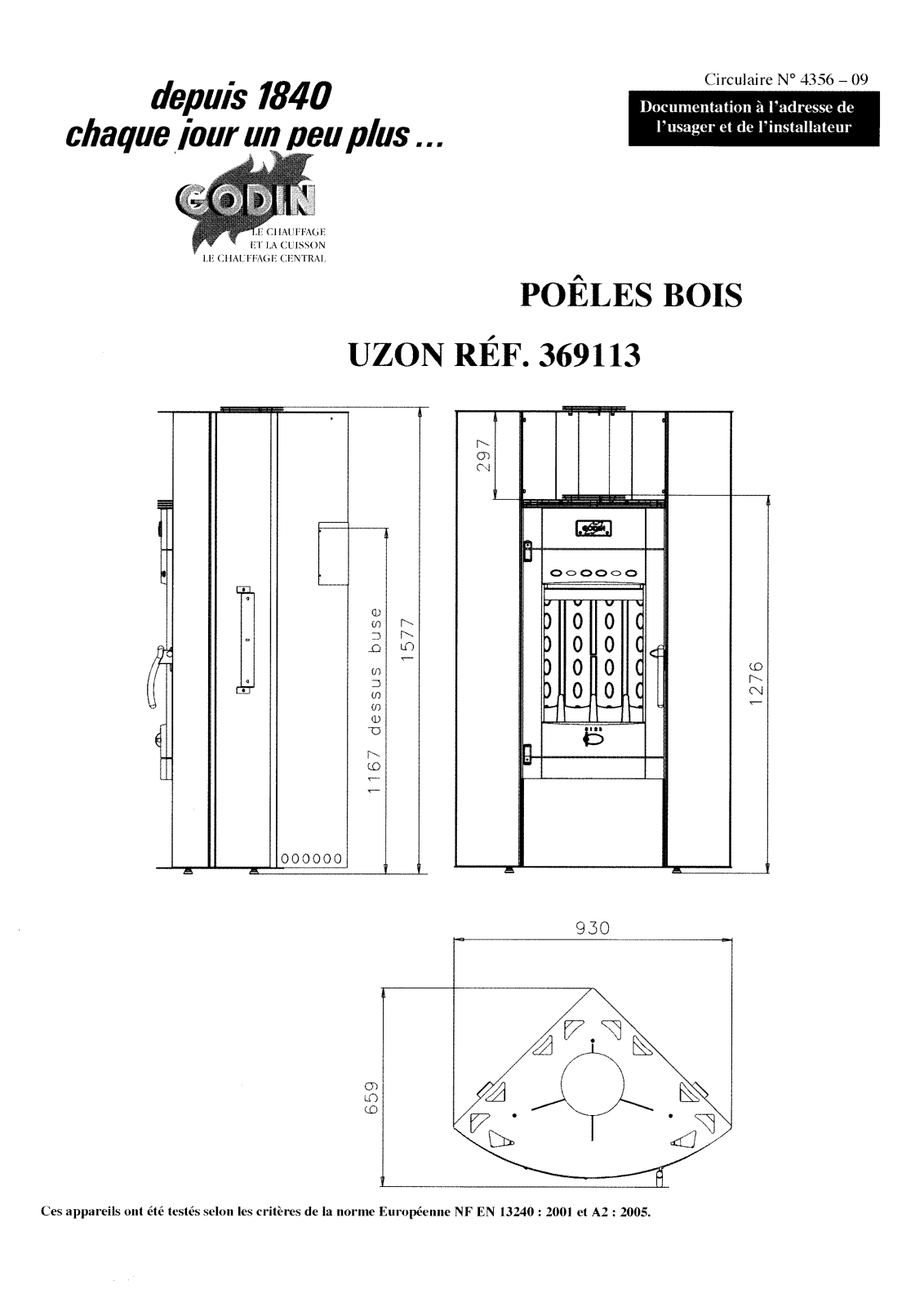 GODIN 369113 User Manual - ManualMachine.com