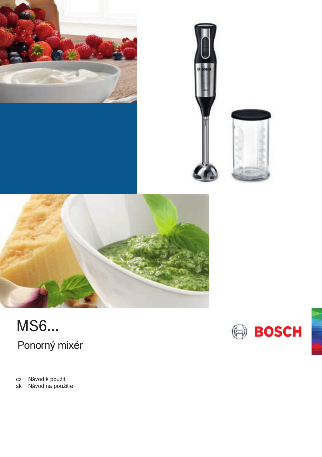 Bosch MS6CM6120 User Manual