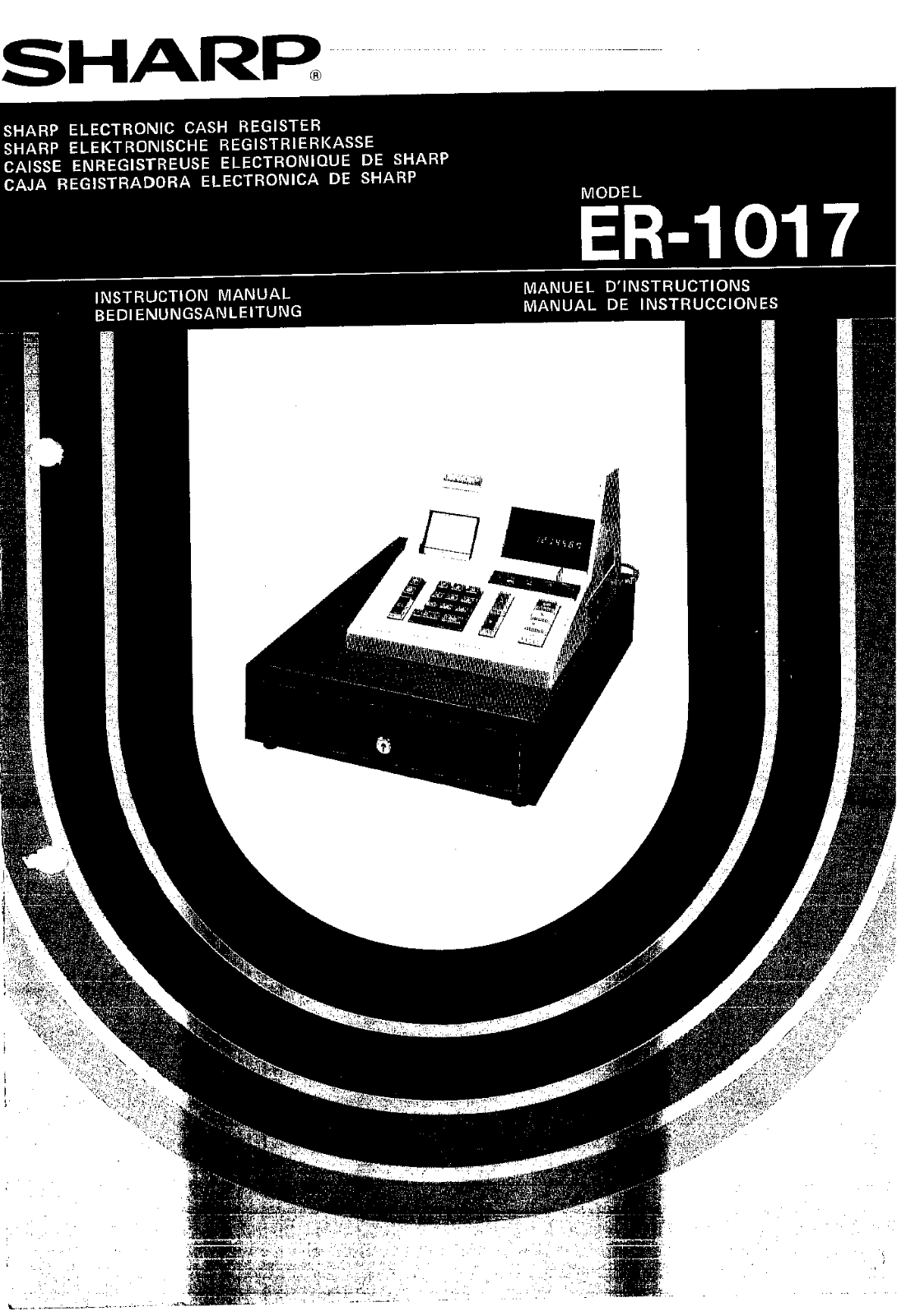 Sharp ER-1017 Operation Manual