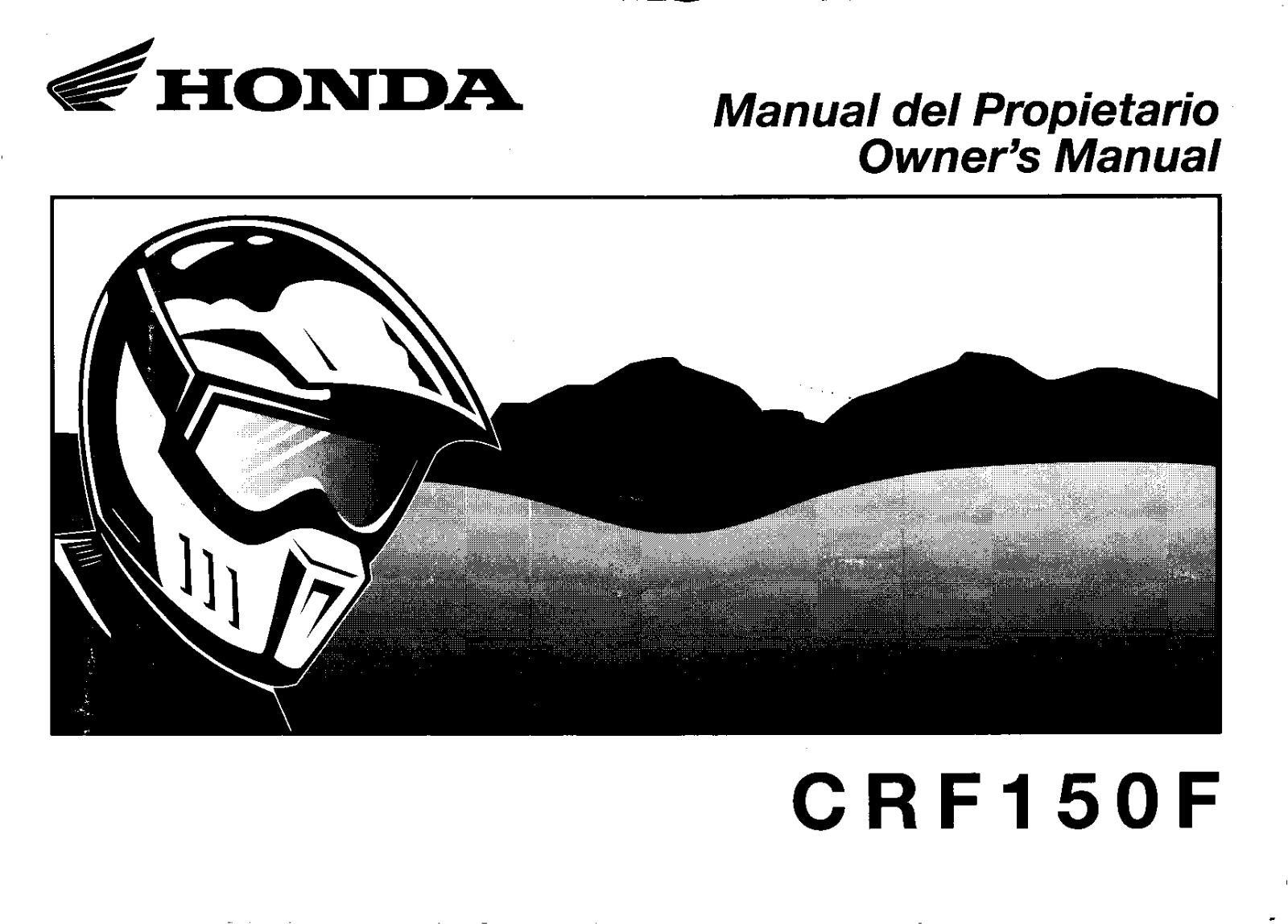 Honda CRF150F 2002 Owner's Manual