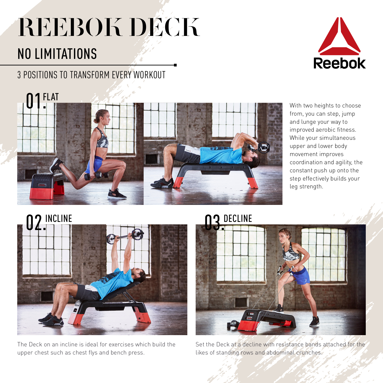 Reebok DECK Instruction manual