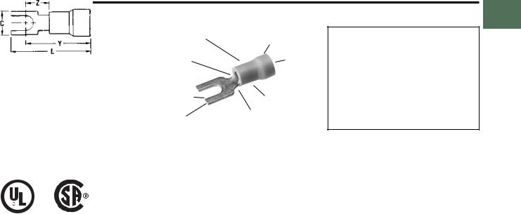 Burndy TP-F, BA-EF Catalog Page