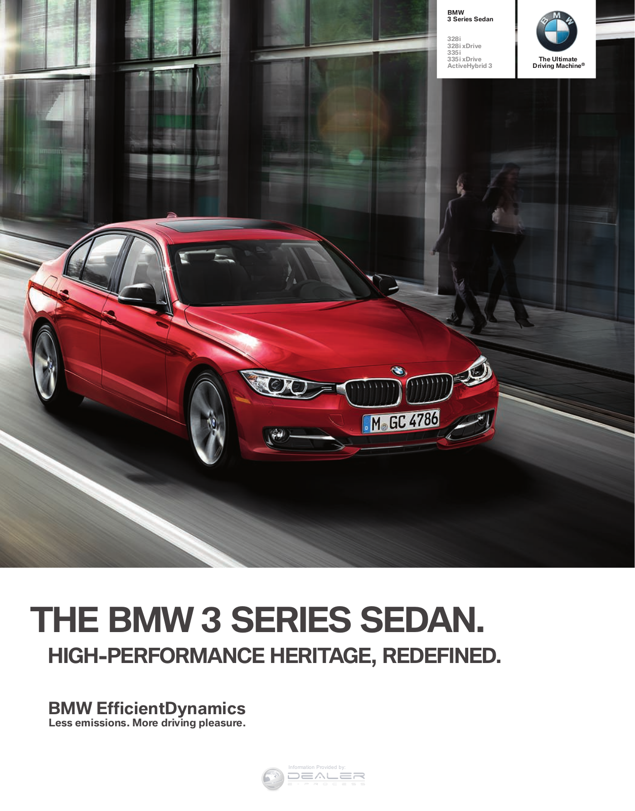 BMW 3 Series 2013 Owner's Manual