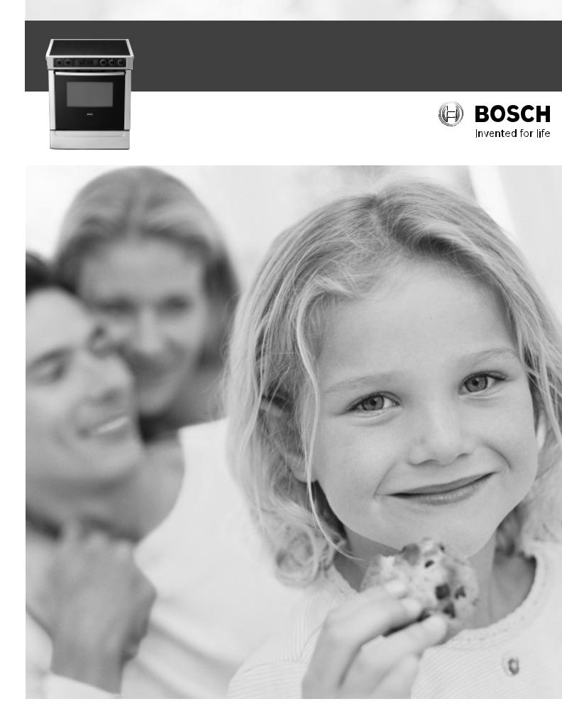 Bosch OVEN User Manual