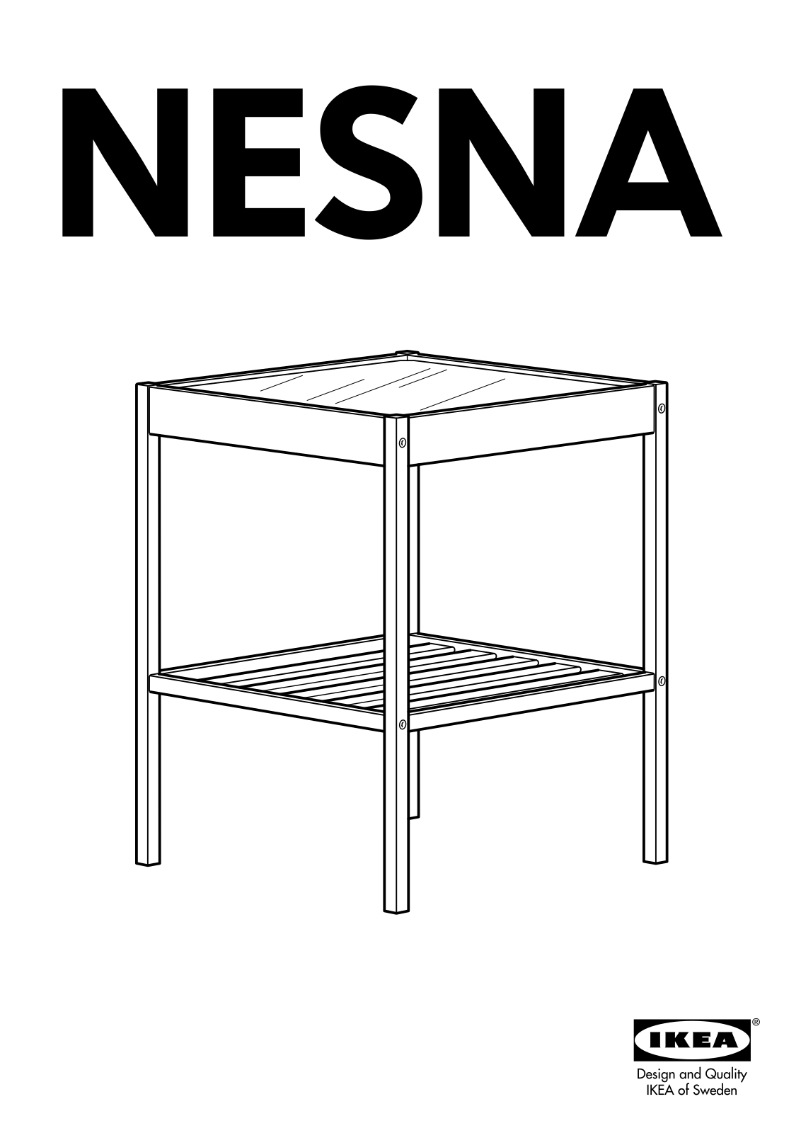 IKEA NESNA User Manual