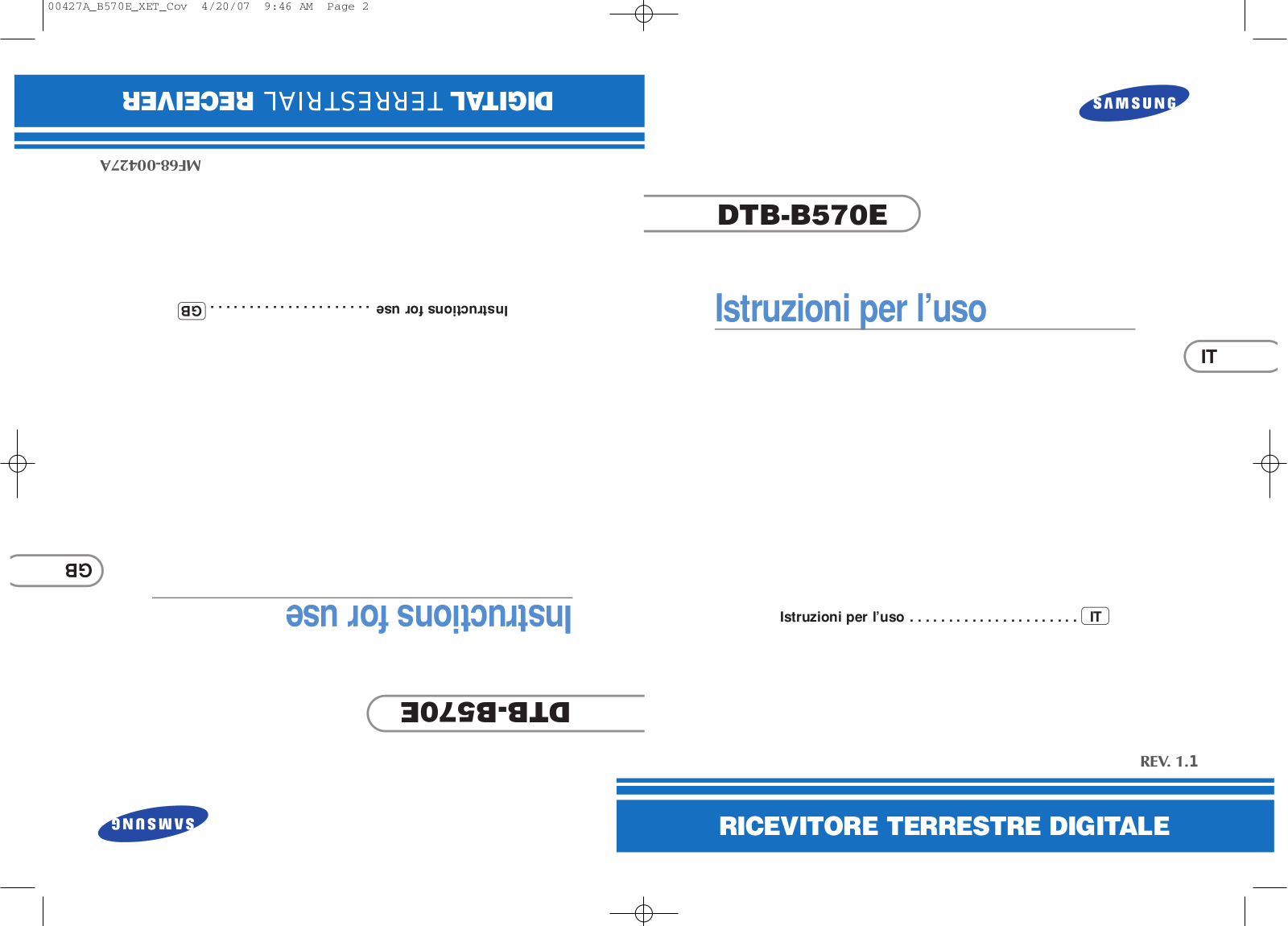 Samsung DTB-570E User Manual