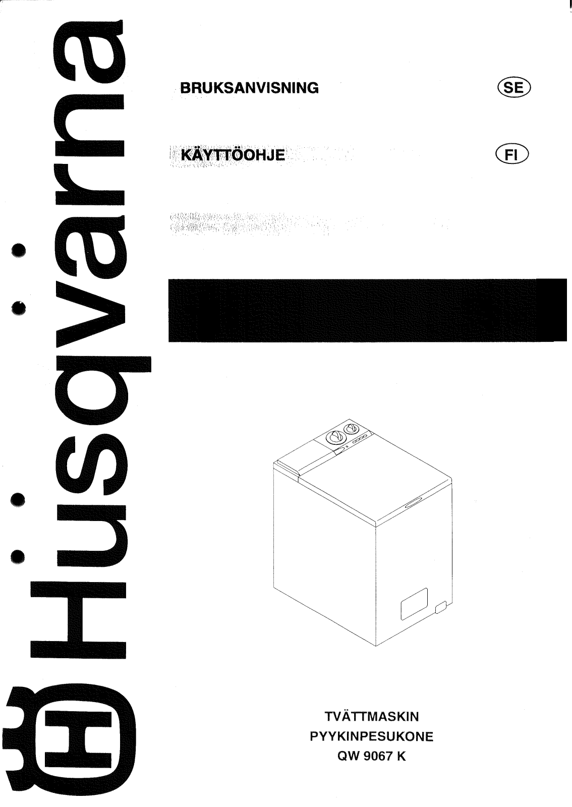 Husqvarna QW9067K User Manual