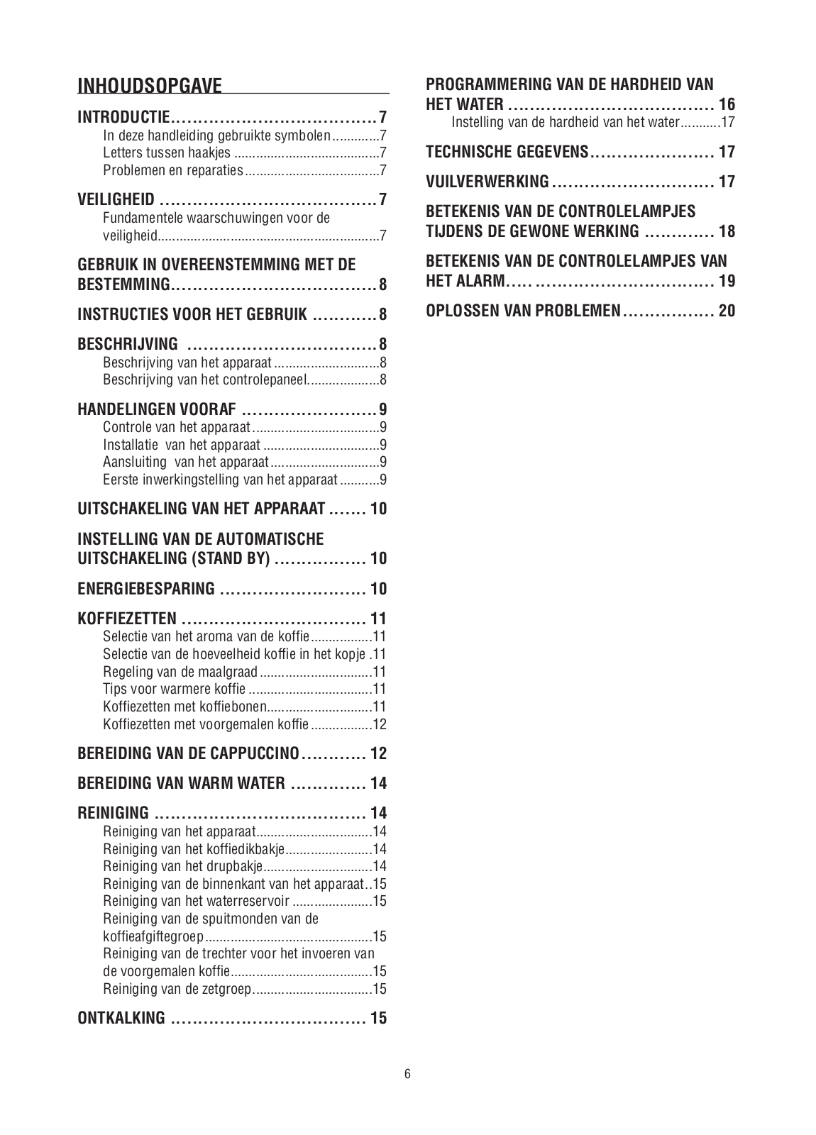 Delonghi ESAM3200.S, ESAM3000.B Instruction manuals