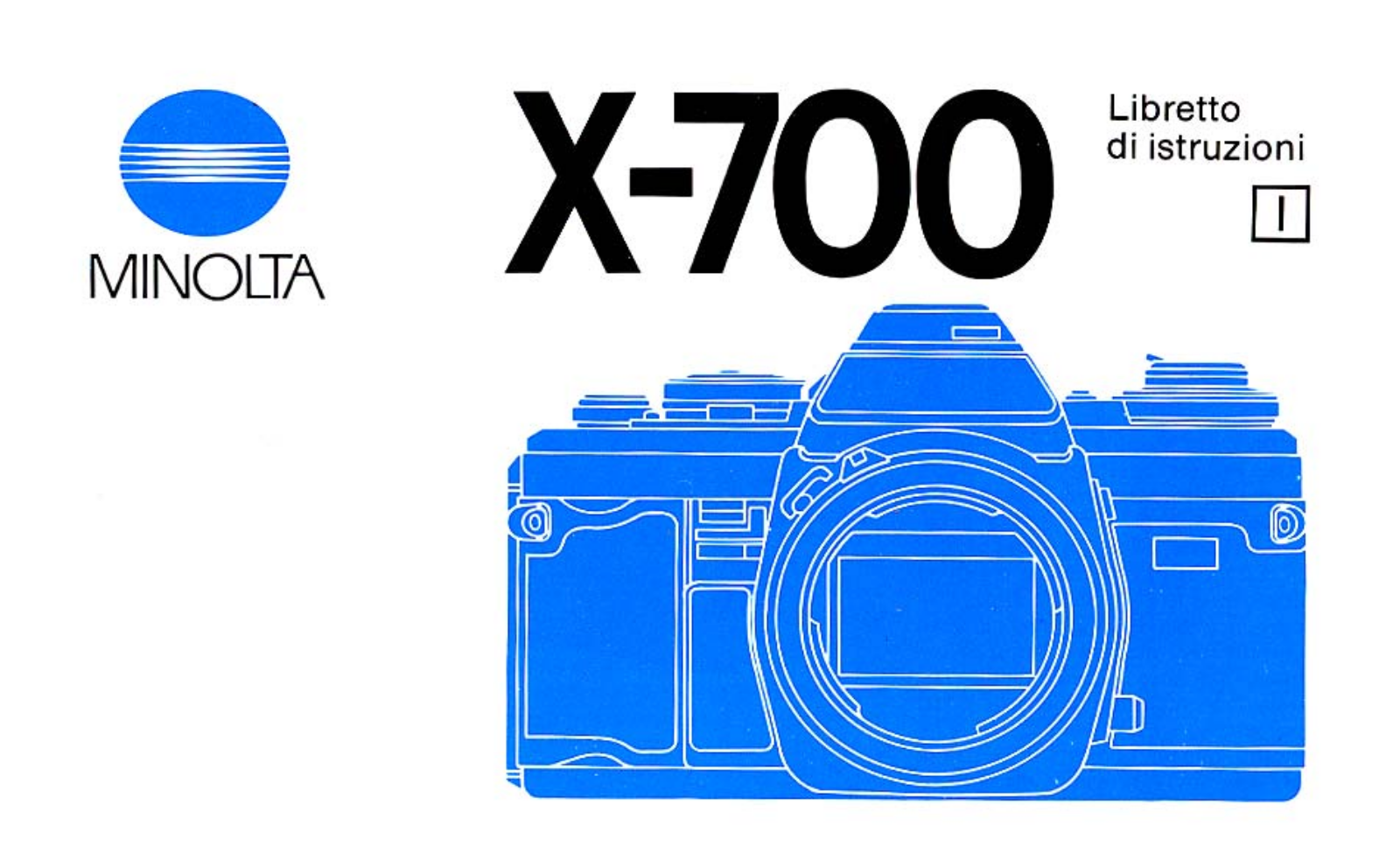 Minolta X-700 User Manual