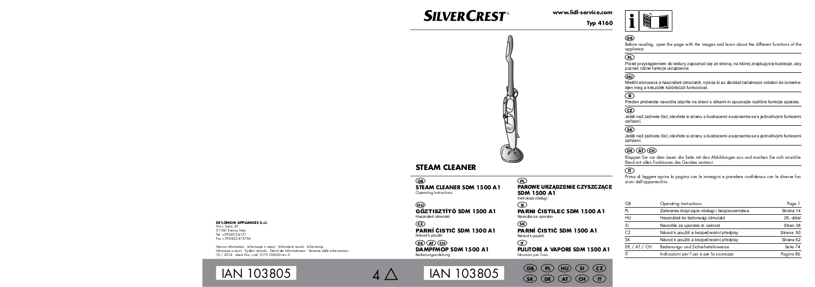 Silvercrest SDM 1500 A1 User Manual