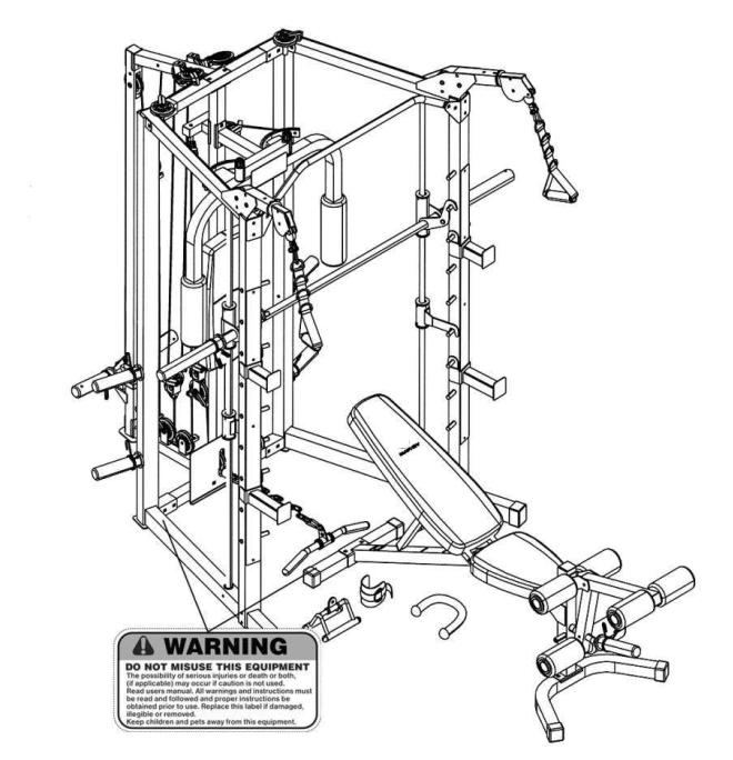 WEIDER Smith Machine User Manual