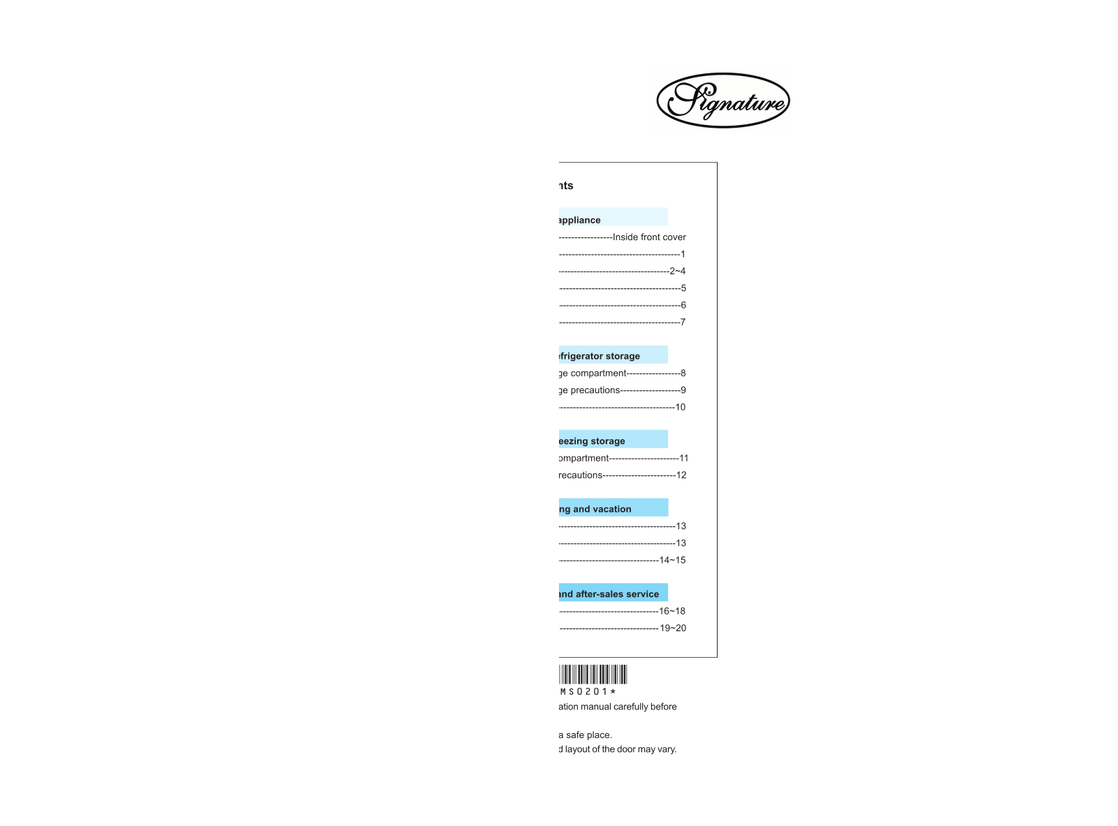 Haier HFF518W User Manual