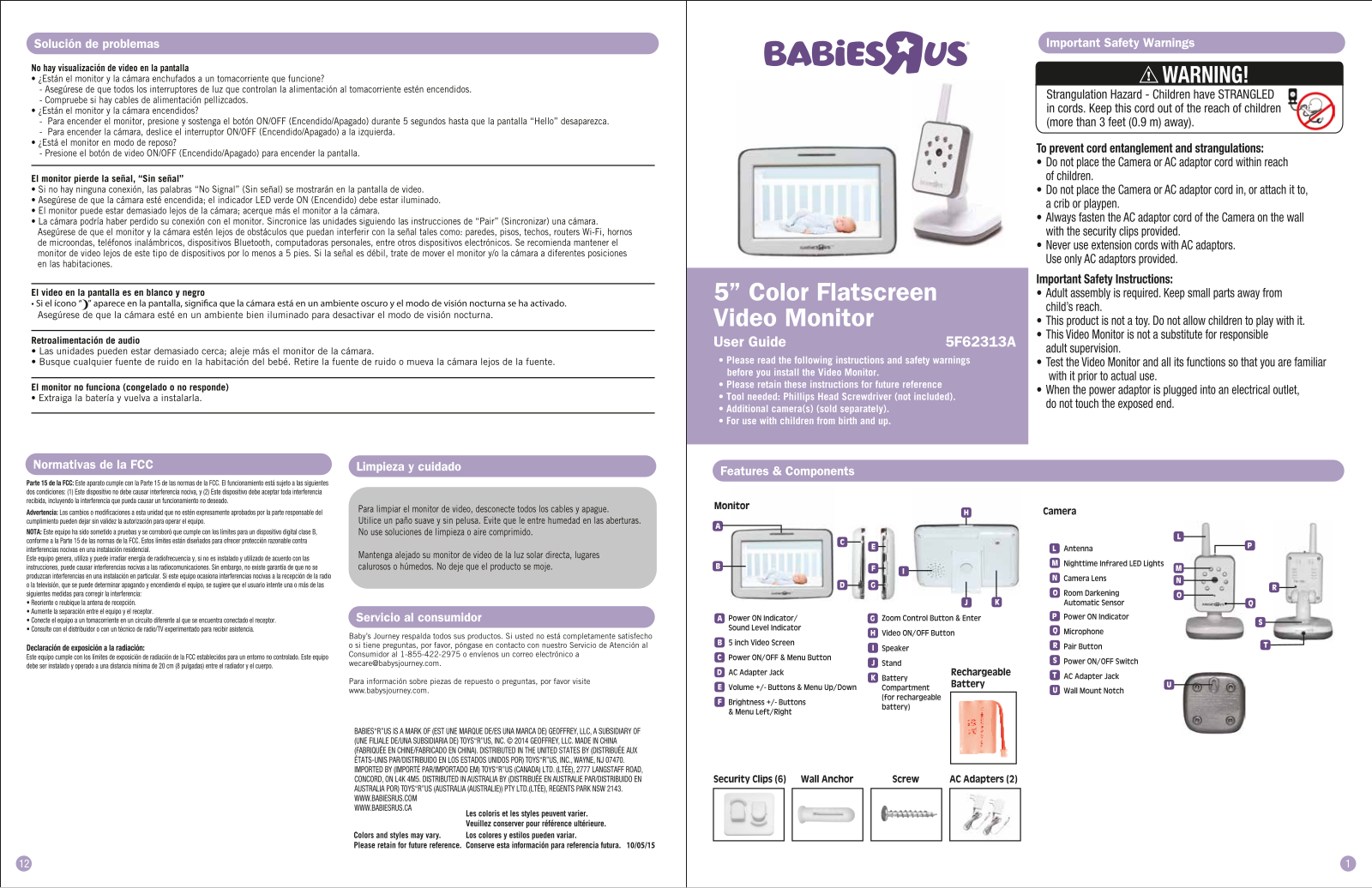 Baby s Journey 2313RX1 Users manual