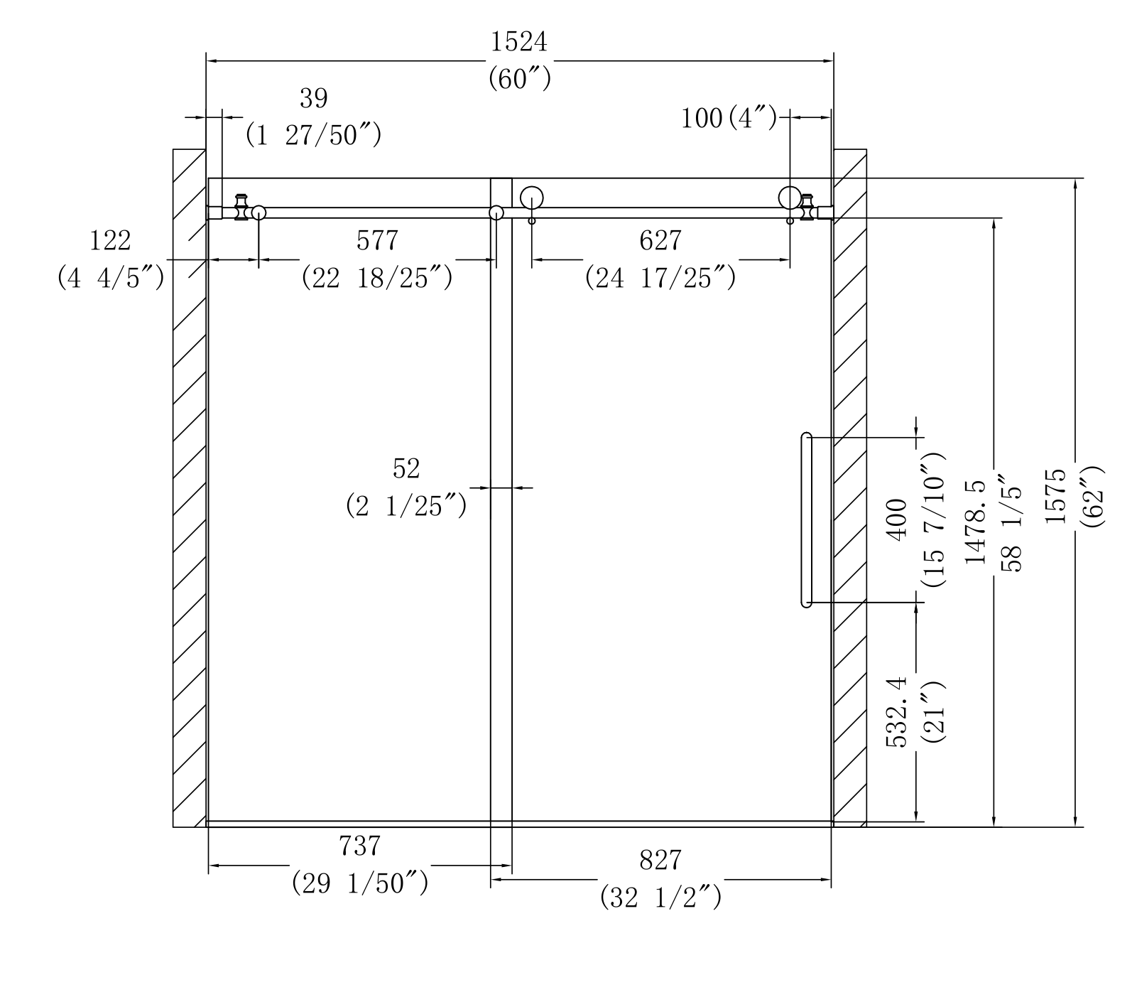 ANZZI BCYN1332 Dimensions - ManualMachine.com