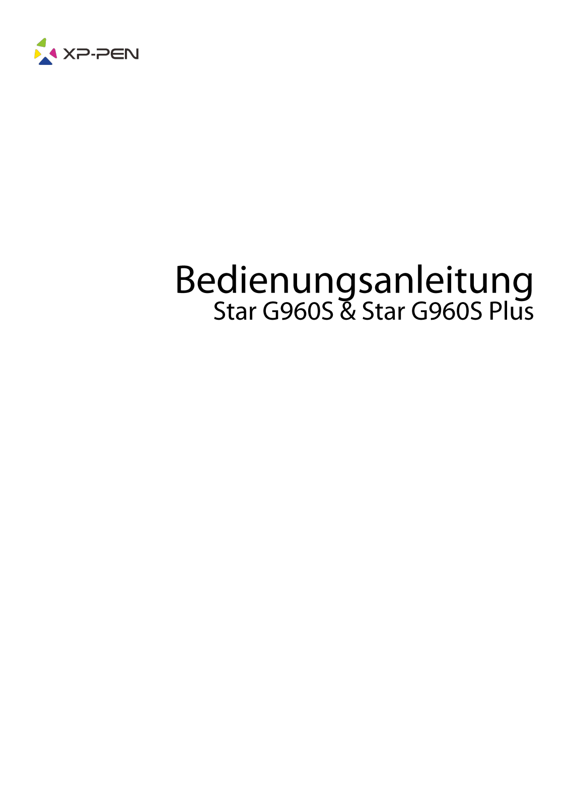 XP-PEN Star G960S, Star G960S Plus User guide