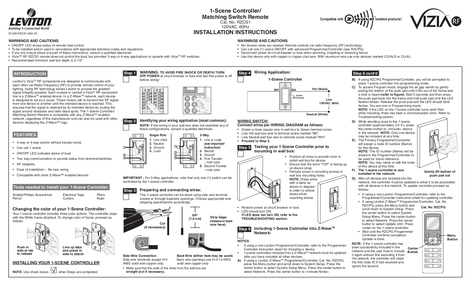 Leviton RZSD1 Users Manual - ManualMachine.com