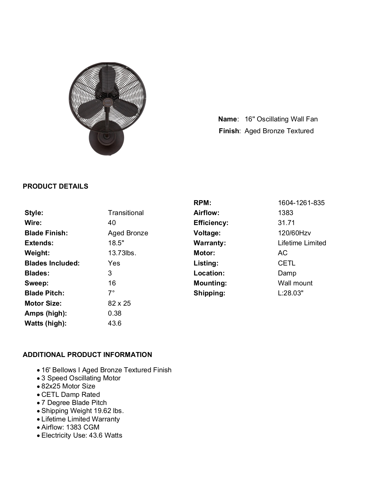 Longshore Tides W002213252 Specifications - ManualMachine.com