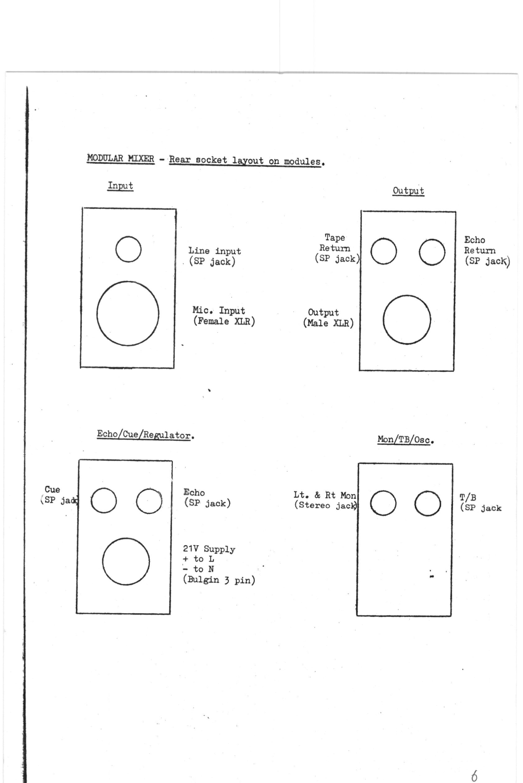 Allen MOD1 Schematic