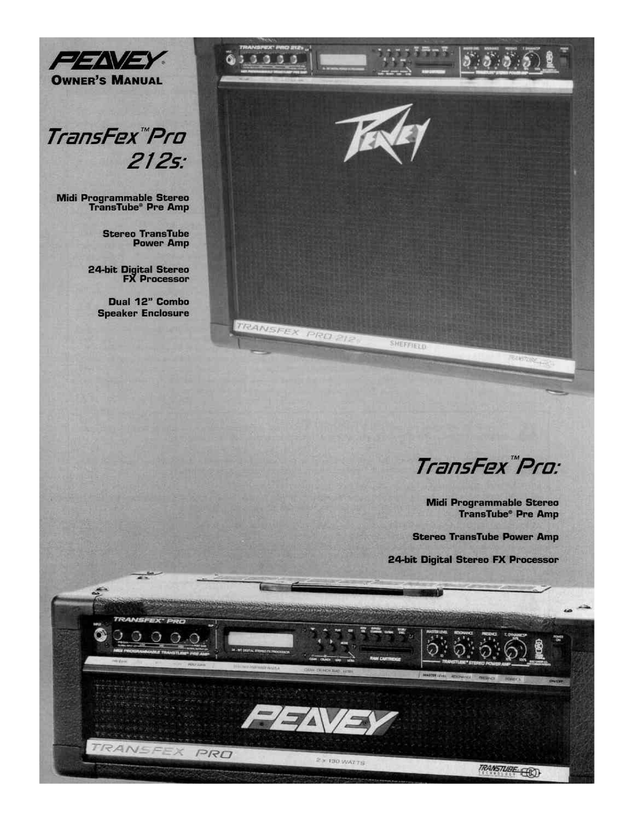 Peavey TransFex Pro 212s User Manual