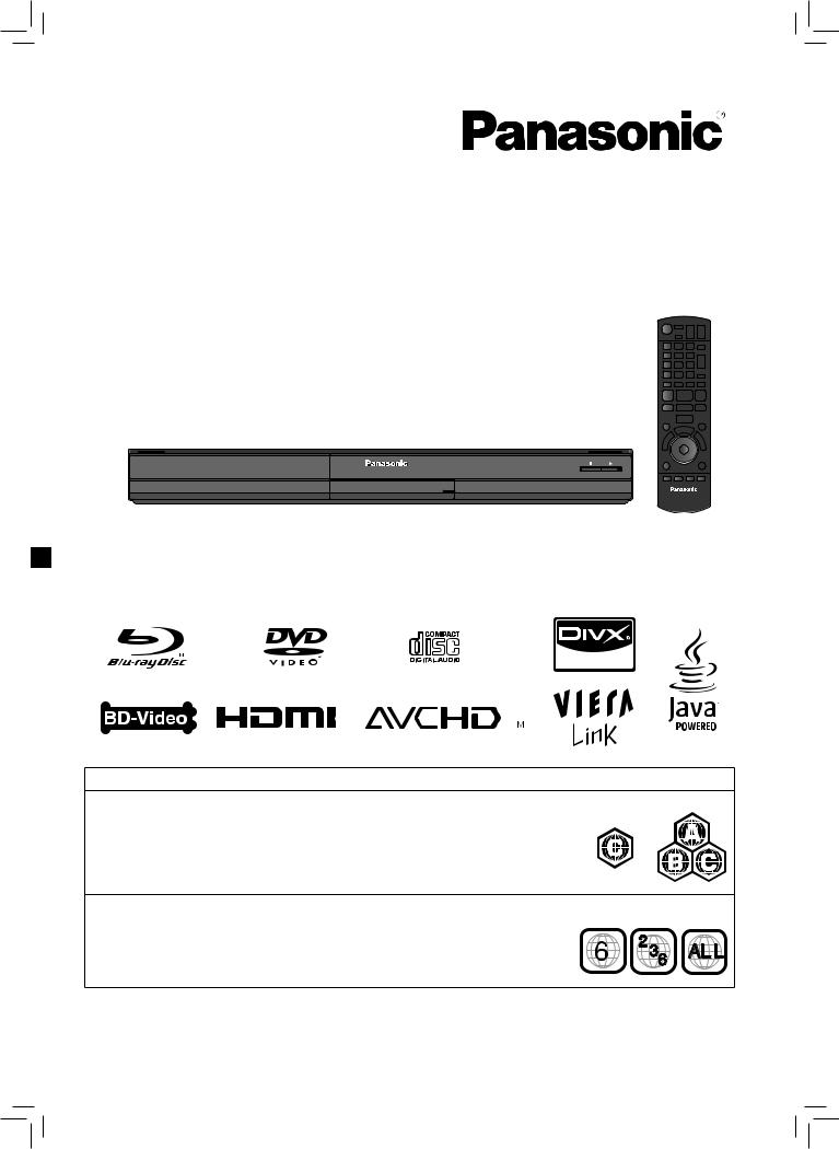 Panasonic DMP-BD28 User Manual