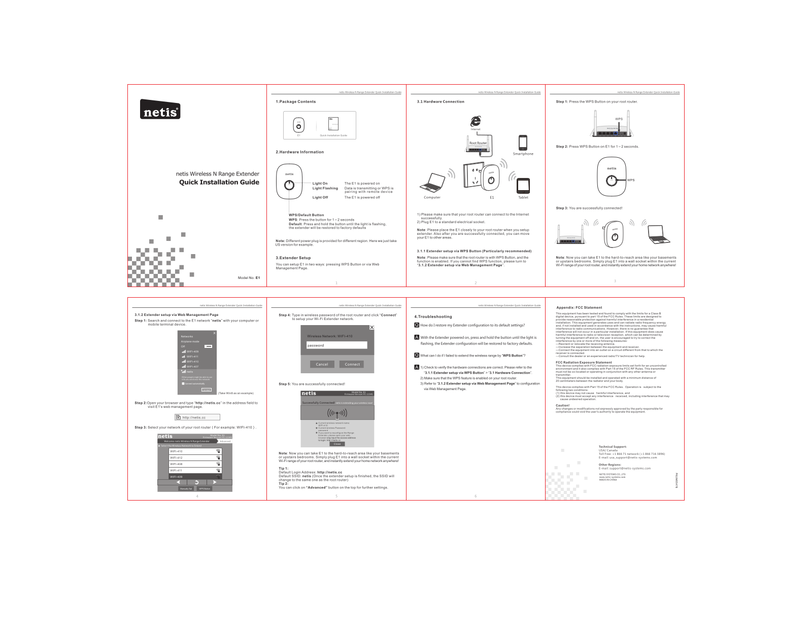 NETIS SYSTEMS E1R User Manual