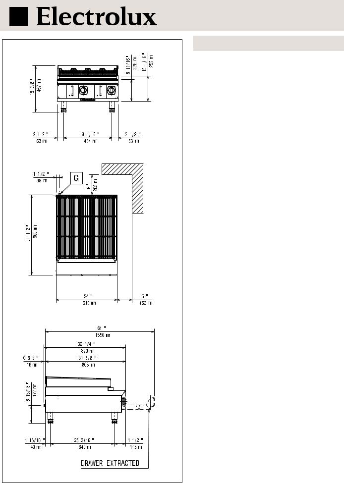 Electrolux AGG24(169021) General Manual