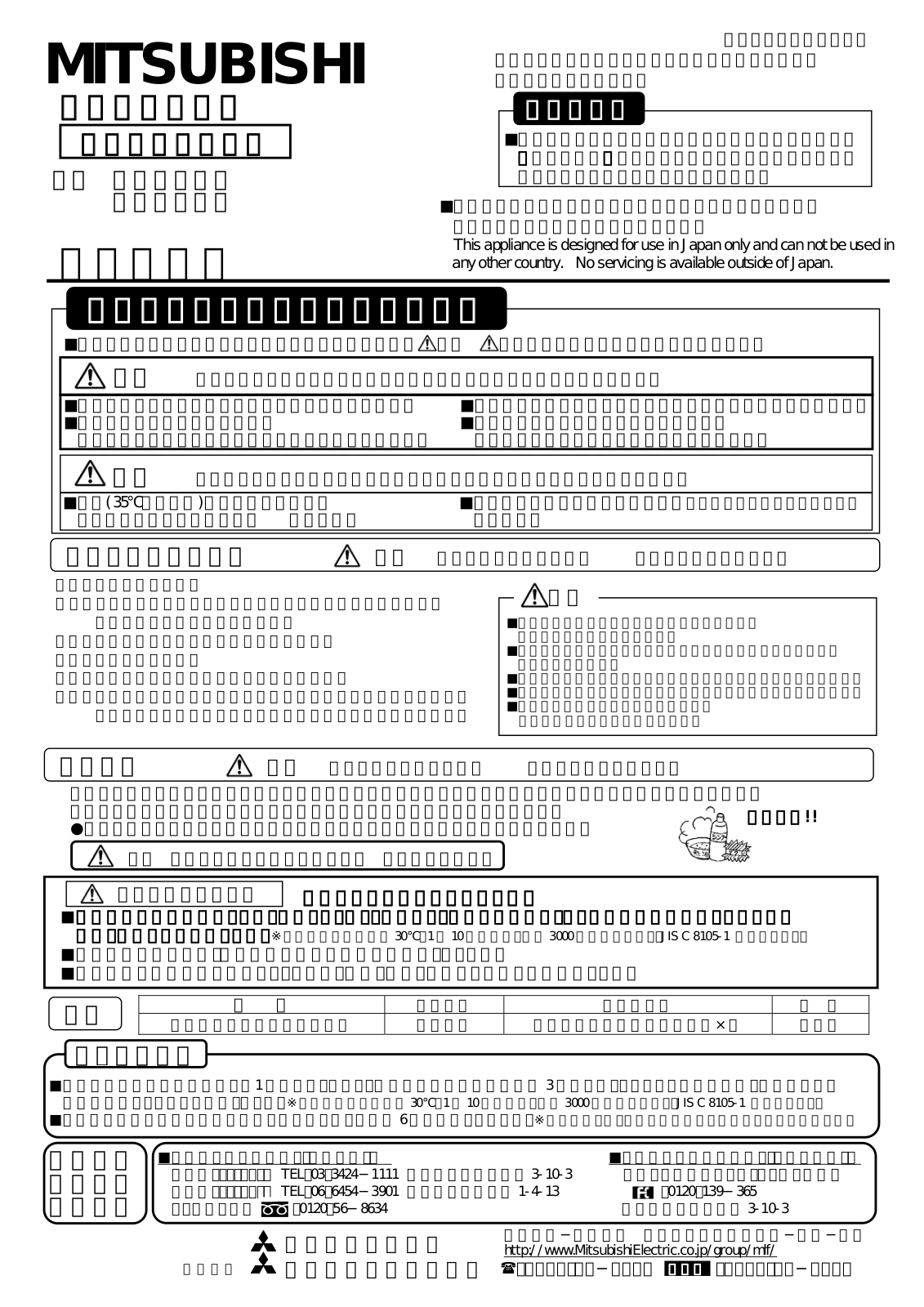 Melco LV4162 User Manual