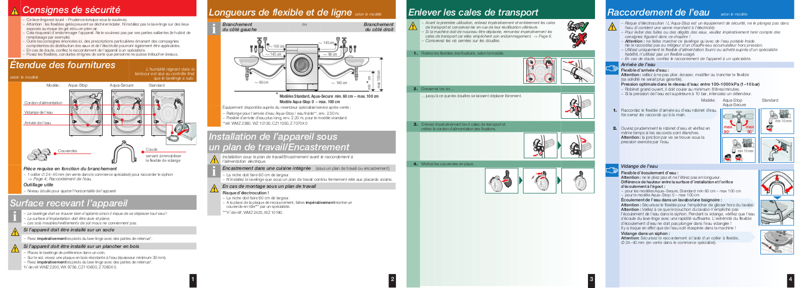 SIEMENS WM10E126IT, WM10E33XEP, WM10E423, WM10S722, WM10E424 User Manual