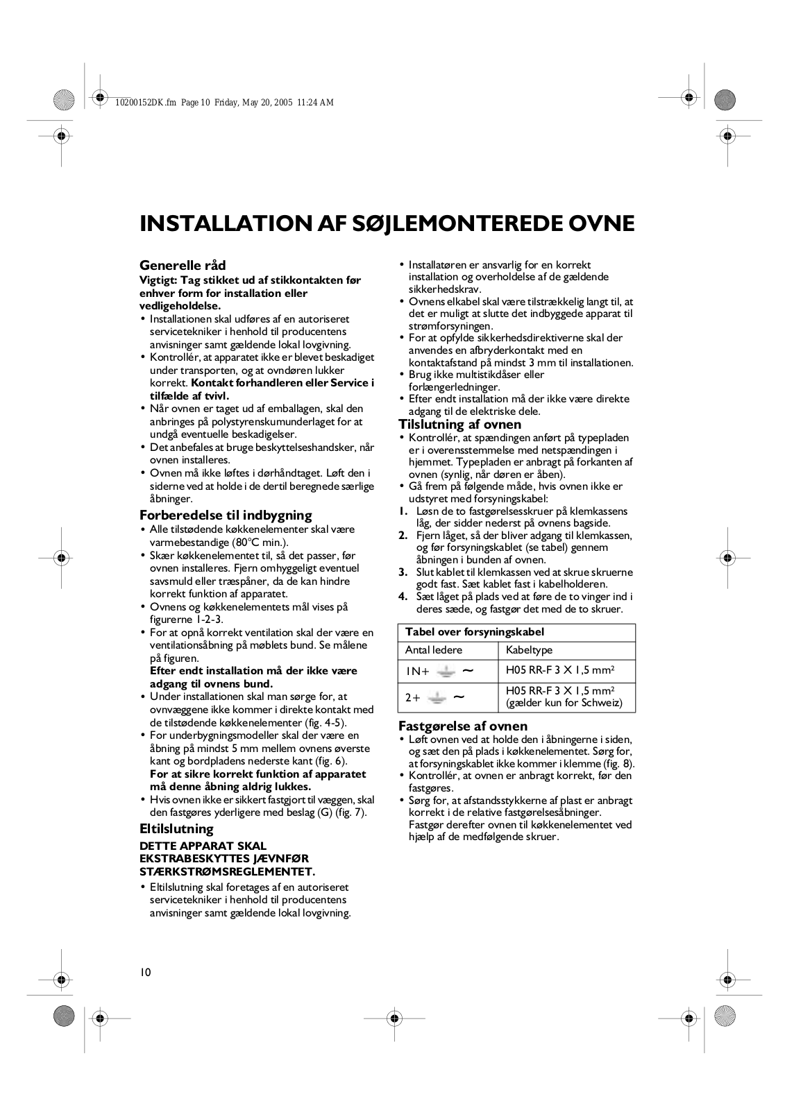 IKEA OBI C31 S Installation guide