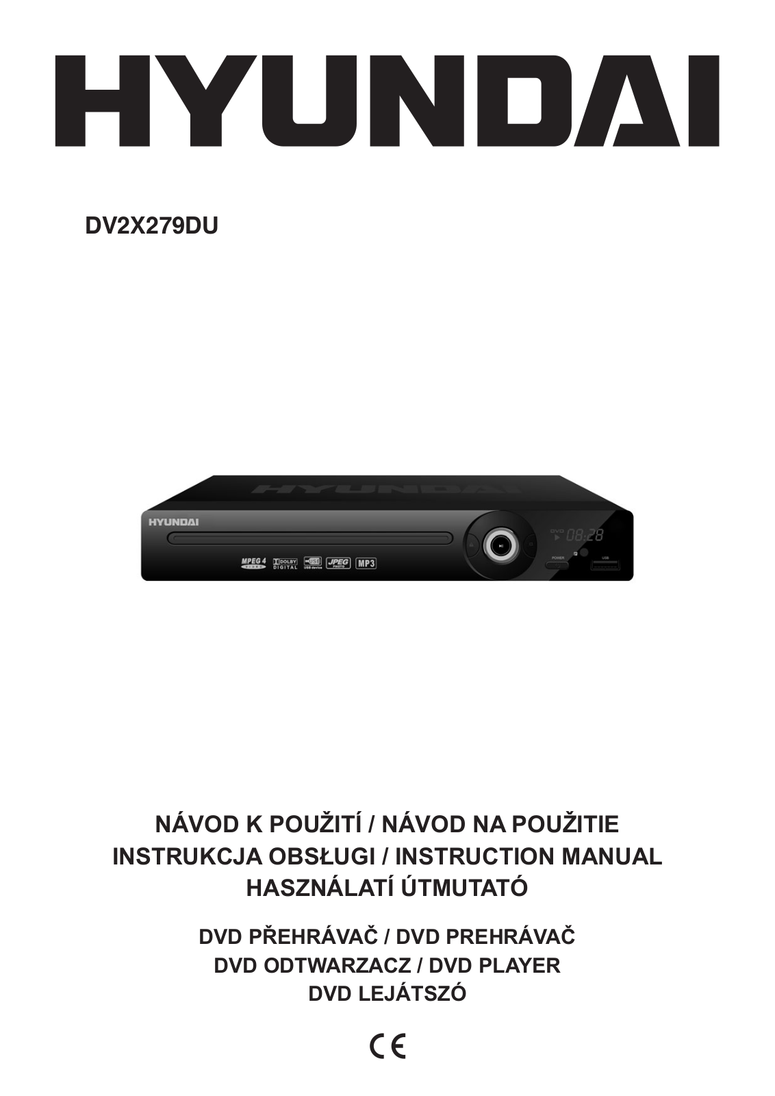 Hyundai DV2X 279 DU User Manual