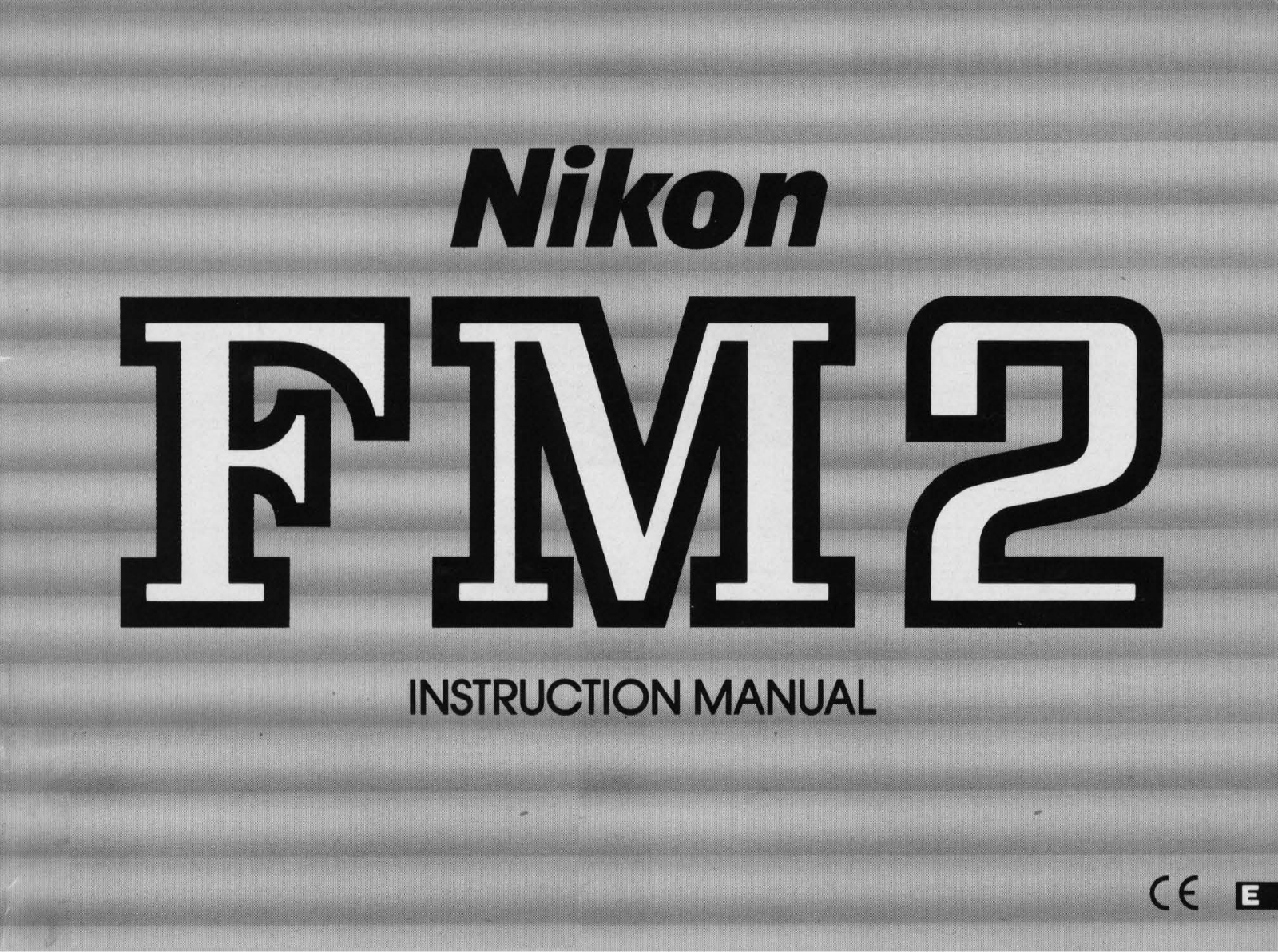 Nikon 1683, FM-2 User Manual - ManualMachine.com